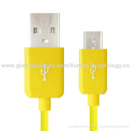 Micro USB Cable for Samsung, Various Colors Available